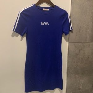 NASA blue dress